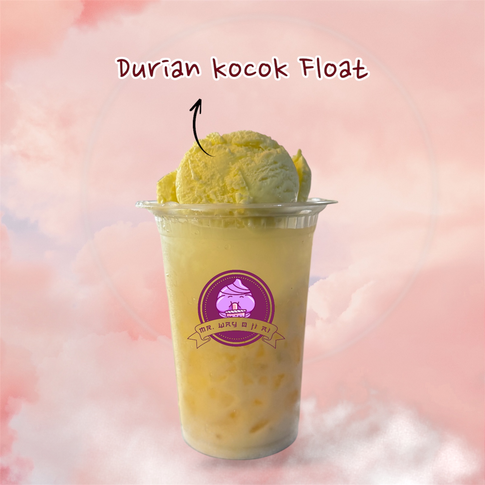 Durian Kocok Float